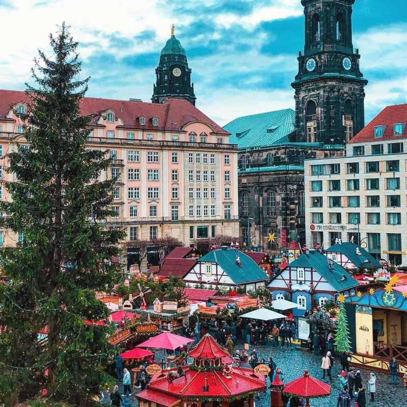 Kerstmarkt Dresden (Striezelmarkt): de oudste kerstmarkt van Duitsland