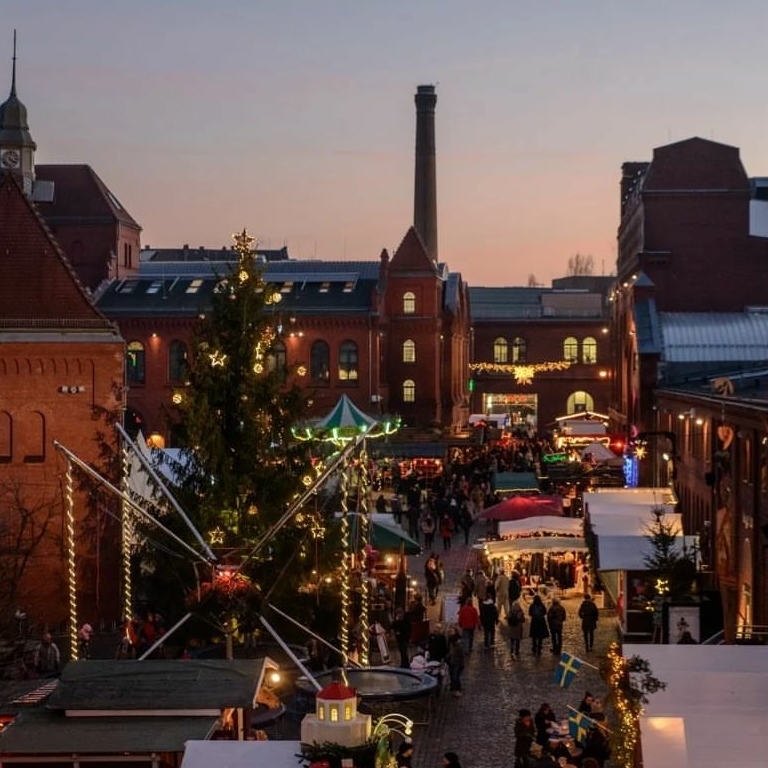 Kerstmarkt in Berlijn, Duitsland