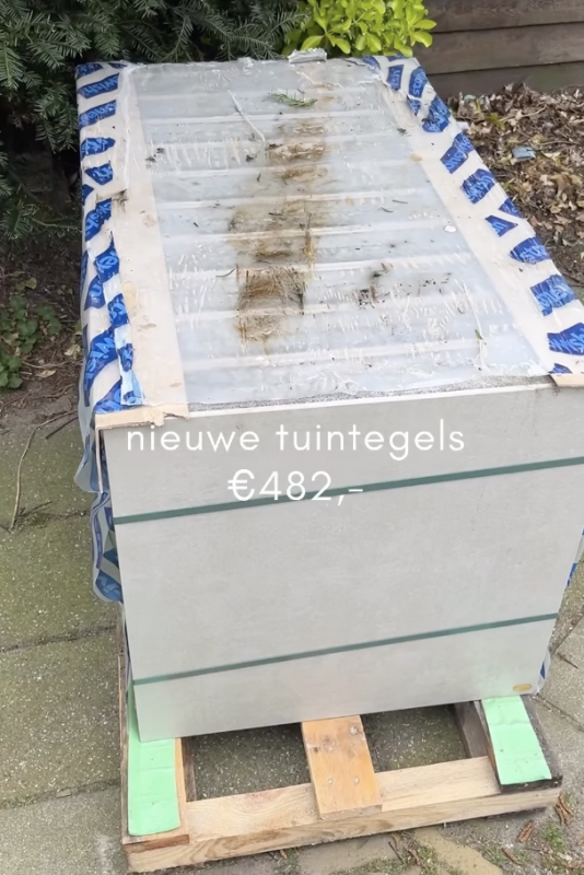 tuintegels goedkoop aanschaffen voor tuinverbouwing