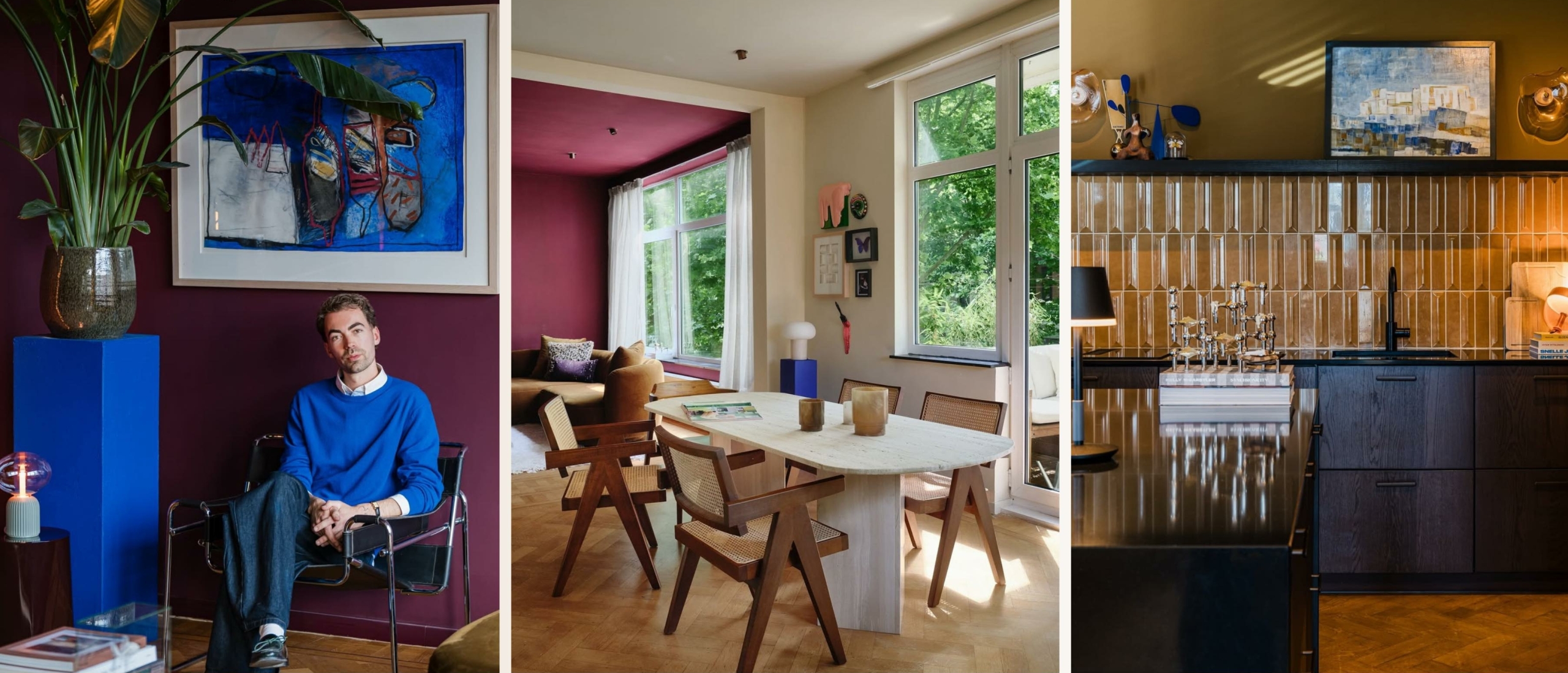 Dit is het kleurrijke interieur van Daan uit Blind Gekocht