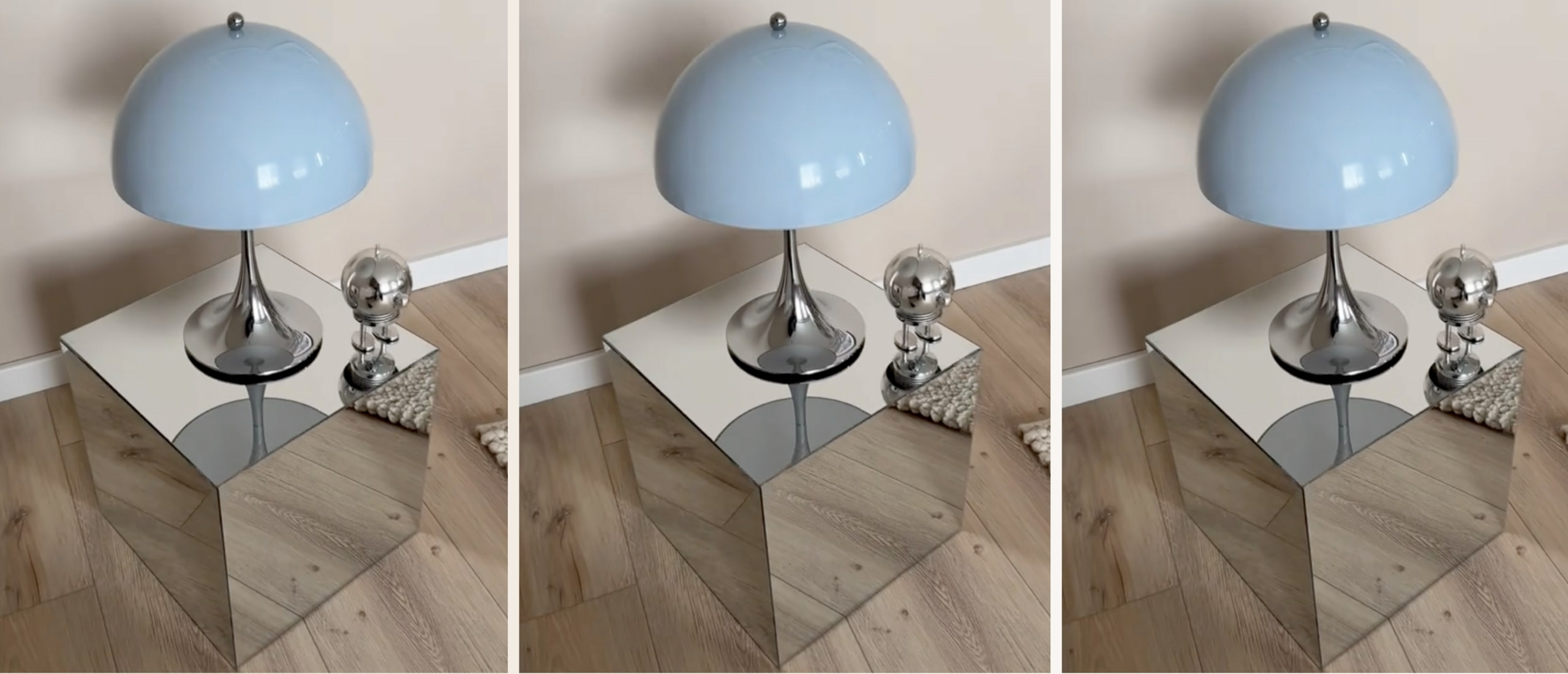 DIY: Maak zelf een spiegelende kubus bijzettafel voor 15 euro