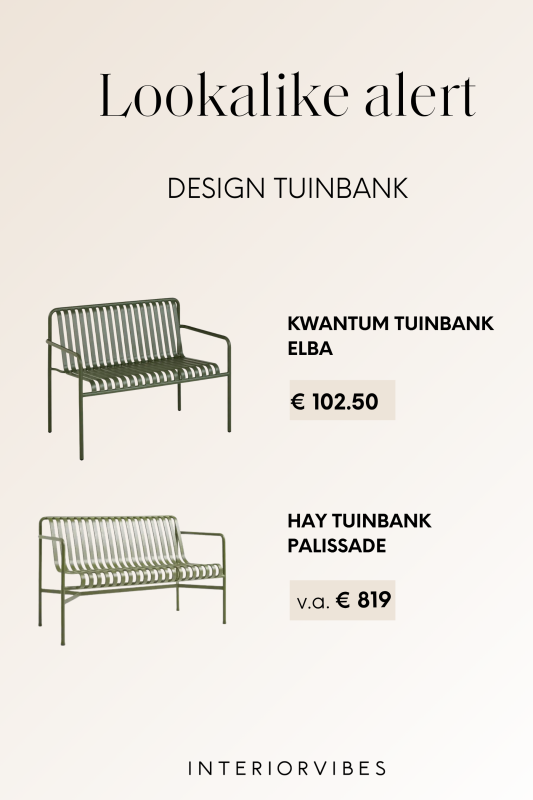 hay tuinbank dupe van Kwantum