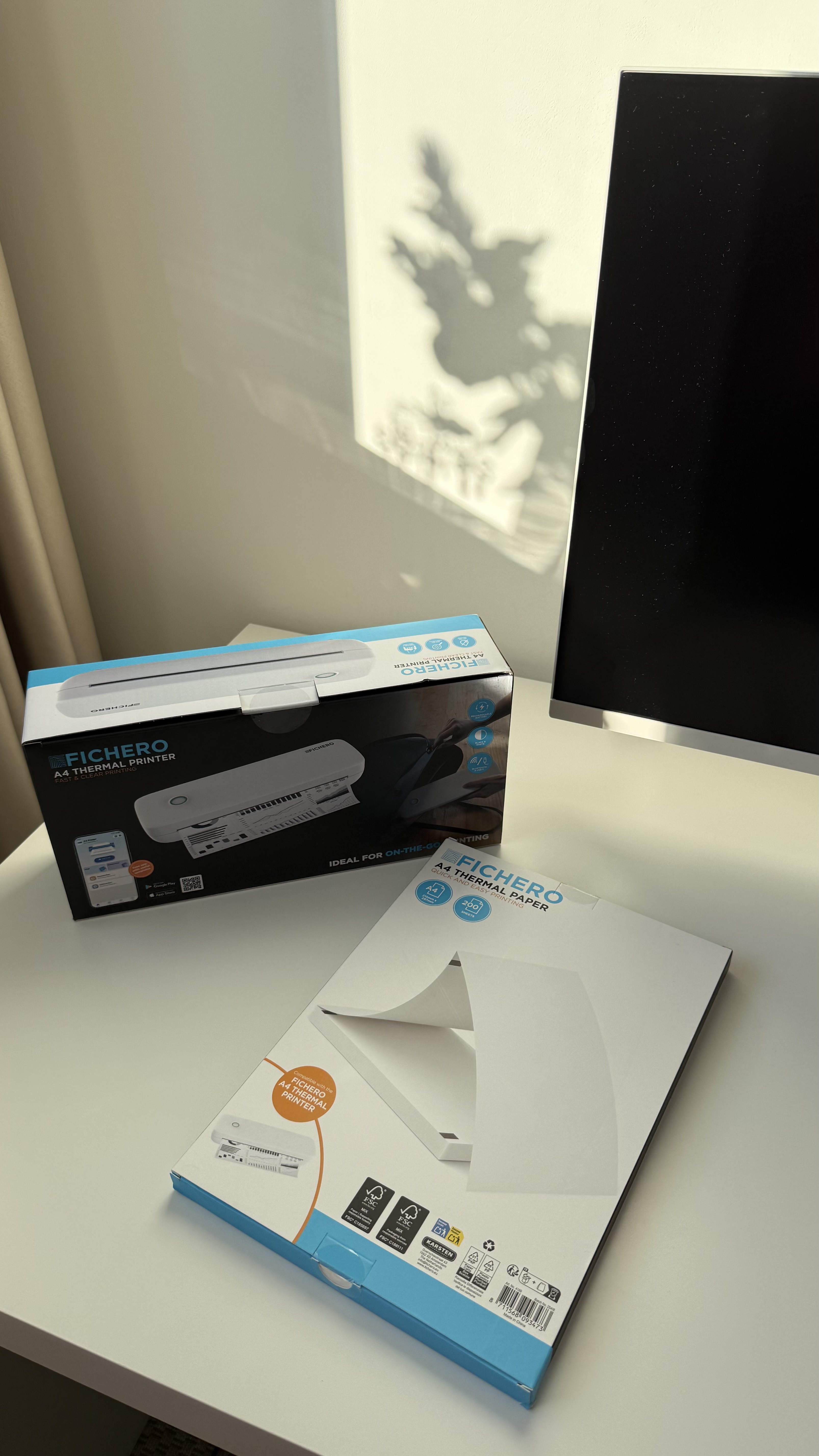 Action printer met thermisch A4 papier