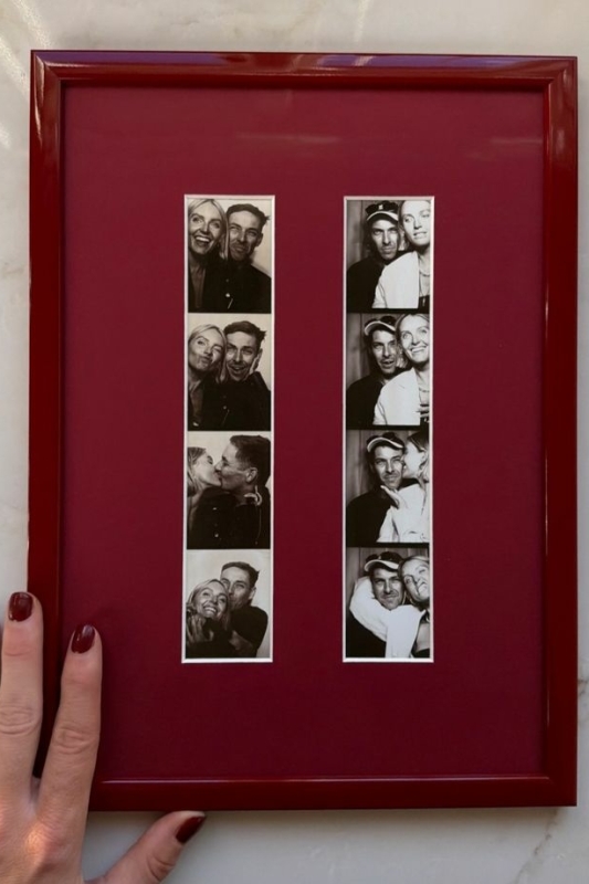 photobooth strip ingelijst