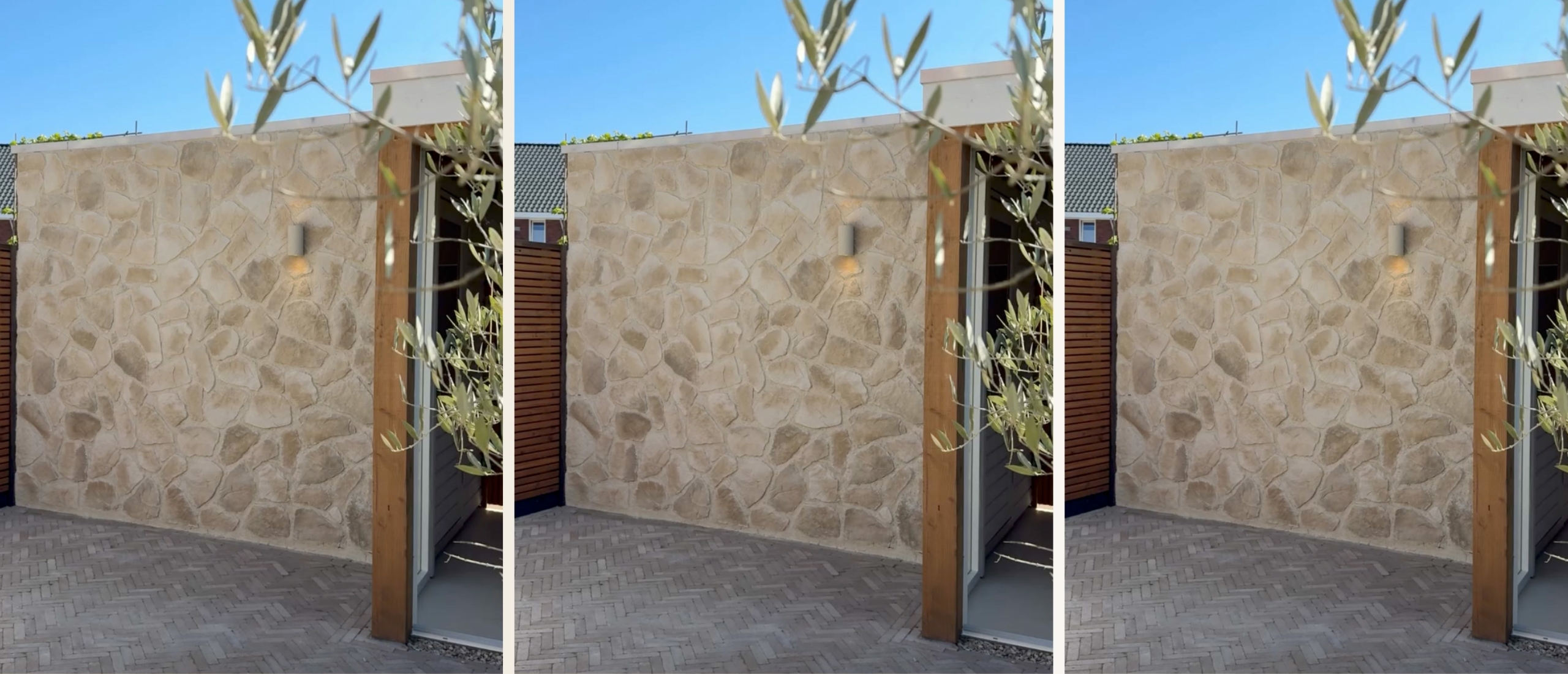 Zo maak je zelf een goedkope Mediterraanse muur in de tuin