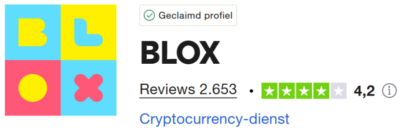 BLOX review 2025: Beste en eenvoudigste Nederlandse crypto broker met hoge Trustpilot-score – direct crypto kopen via gebruiksvriendelijke app en iDEAL, ideaal voor beginners.