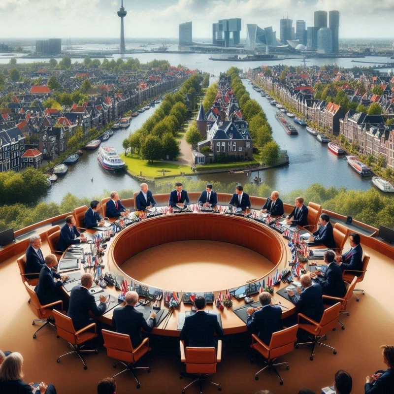 De G7 landen, de rol en invloed van Nederland