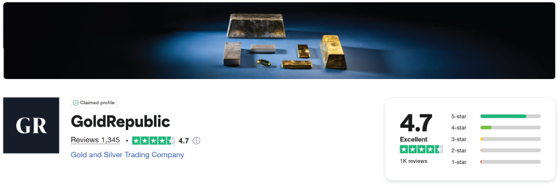 GoldRepublic: veilig beleggen in goud, zilver en platina voor je pensioen in 2025 – bescherm je vermogen tegen inflatie met fysiek edelmetaal en transparante opslag in beveiligde kluizen.