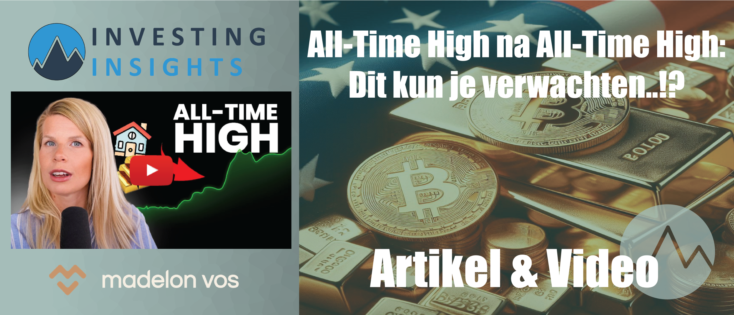 Artikel van Madelon Vos over All Time High van Goud en de algemene wereldwijde economische situatie uitgelegd