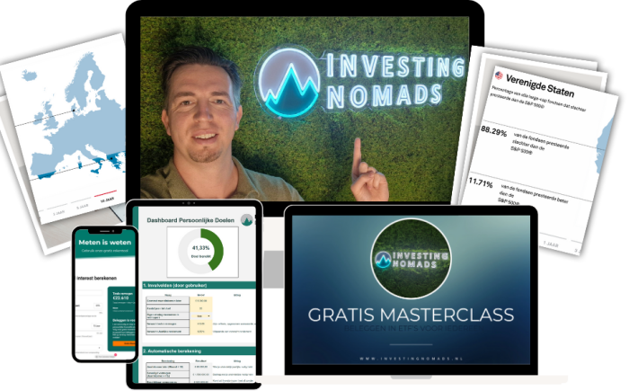 Overzicht van de Gratis Masterclass waar iedereen kan leren passief beleggen in ETF's