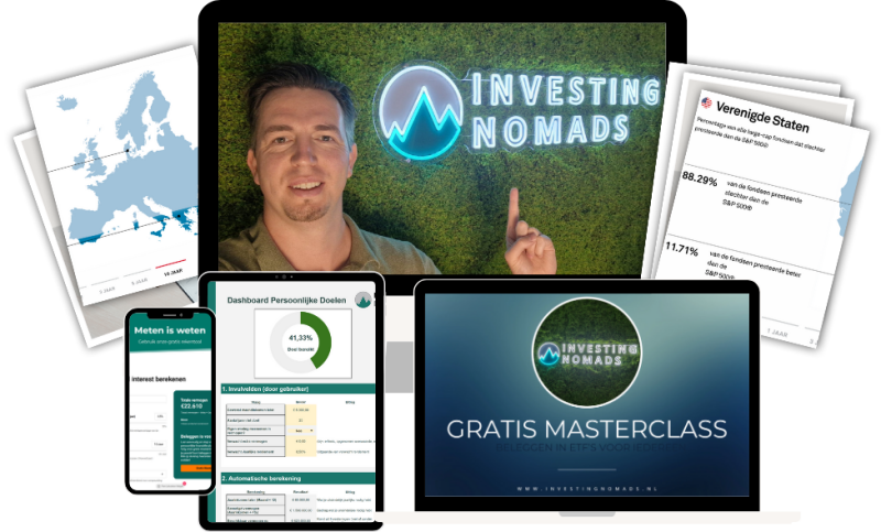 Gratis masterclass passief beleggen met ETF’s – leer stap voor stap een eenvoudig beleggingsplan opbouwen