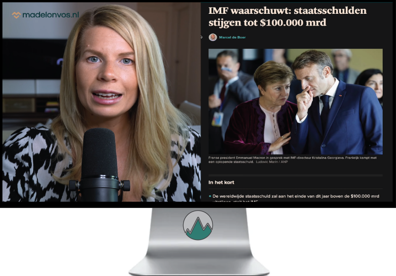 Madelon Vos belicht de waarschuwing van het IMF over stijgende staatsschulden wereldwijd