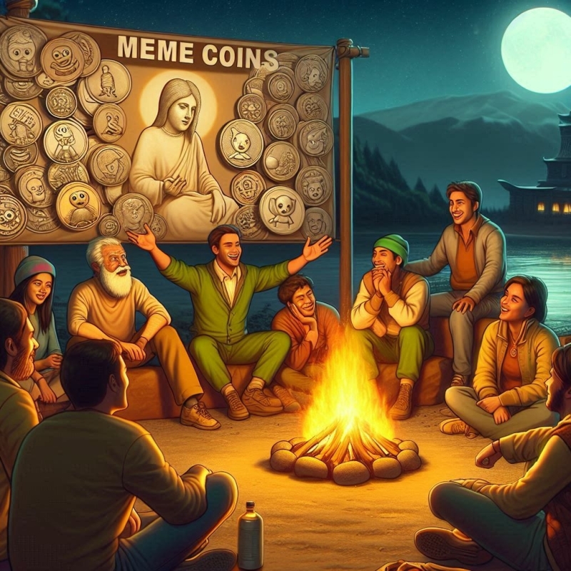 ontwikkeling en ontstaan van meme coins