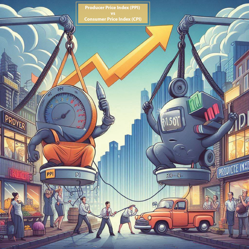 Producer Price Index (PPI) vs. Consumer Price Index (CPI) met elkaar vergeleken