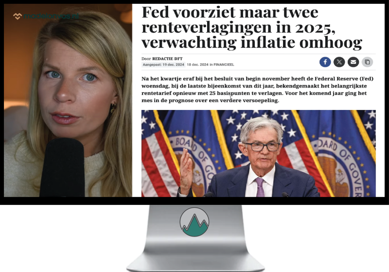 De verwachting over het rentebeleid van de Federal Reserve van de VS met betrekking tot renteverlagingen