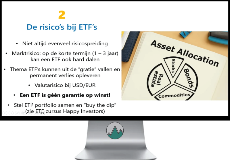 Overzicht van Risico's bij het beleggen in ETF's