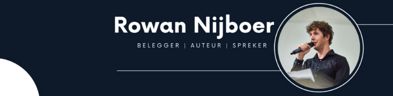 Wie is Rowan Nijboer een belegger, Auteur, ondernemer en Spreker