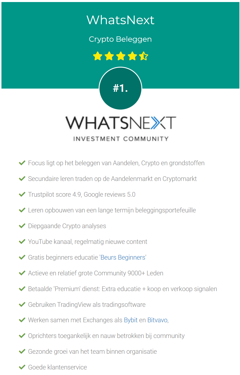 Voor- en Nadelen van WhatsNext Community