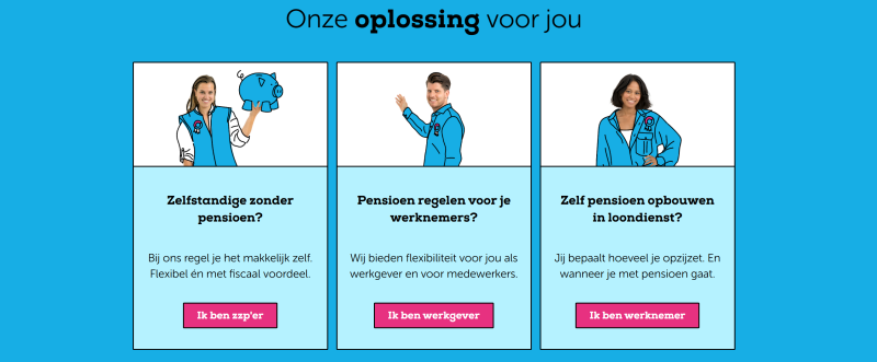 Brightpensioen, voordelig pensioen beleggen voor zzp'er, werkgever en werknemers