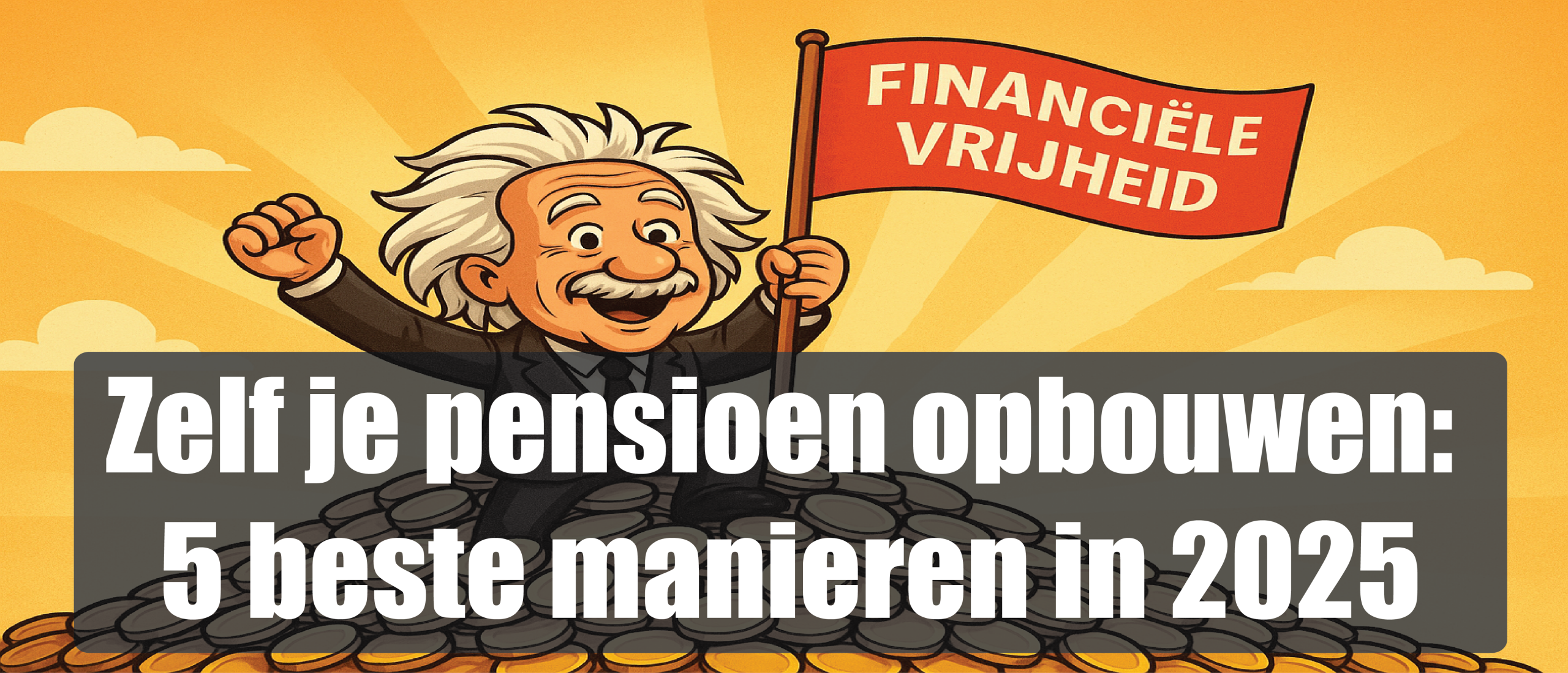 Zelf pensioen opbouwen in 2025? Albert Einstein legt 5 slimme strategieën uit voor financiële vrijheid met beleggen, crypto, goud en fiscale voordelen. Begin vandaag met jouw pensioenplan.