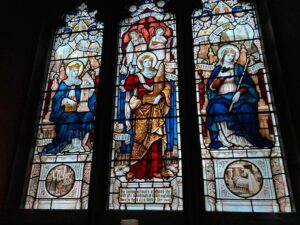 A Godman memorial window in Cowsfold church