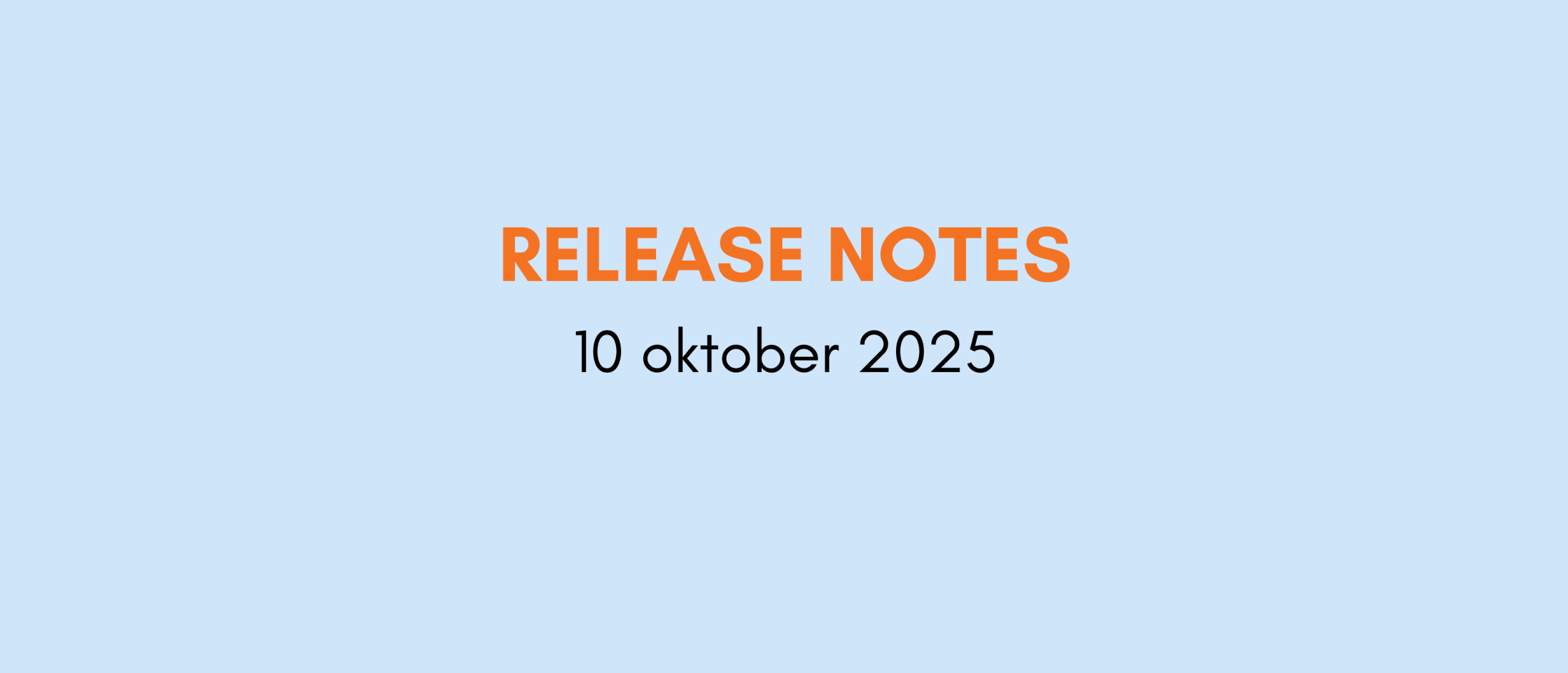 Releasenotes