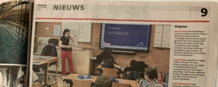 Hoe mijn bliksemstage over free publicity de krant en de radio haalde