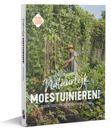 Natuurlijk Moestuinieren! Hét moestuin-kookboek van 2024