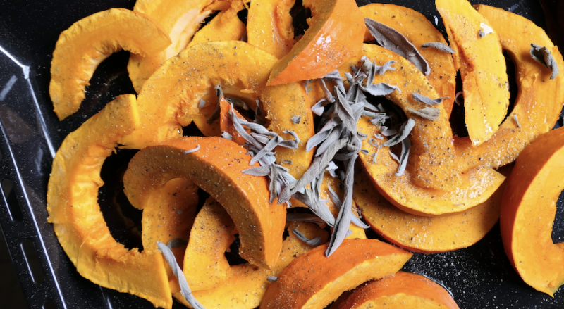 recept geroosterde pompoen