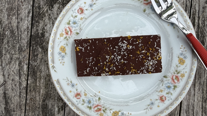 no bake glutenvrije pompoentaart