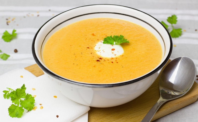 moestuin wortel soep recept