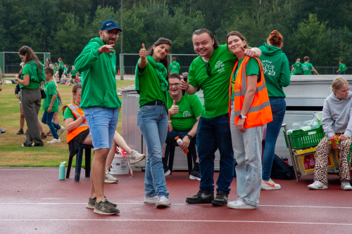 Groep 3-4 tijdens programma