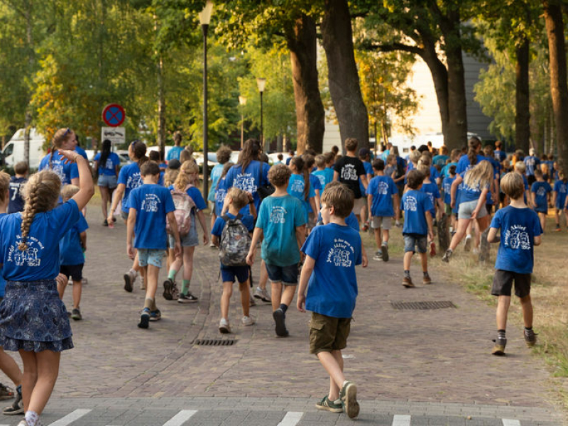 Groep 5-6 onderweg naar spel