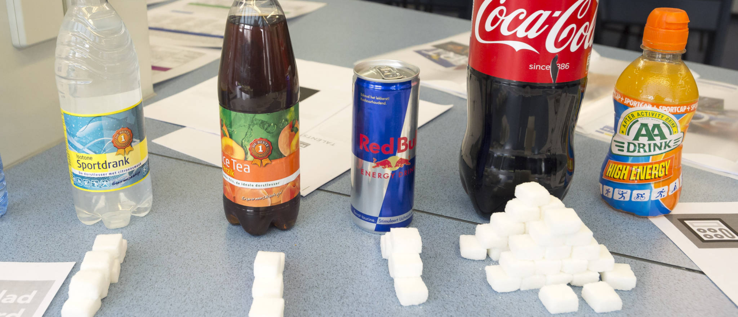 Suikerhoudende voedingsmiddelen en dranken