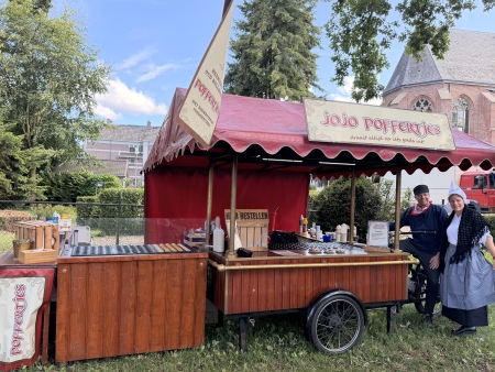 bakfiets kraam Poffertjes bakfiets kraam