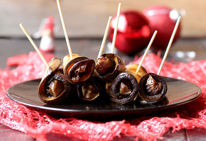 Auberginerolletjes & Sushi met Zoete Aardappel