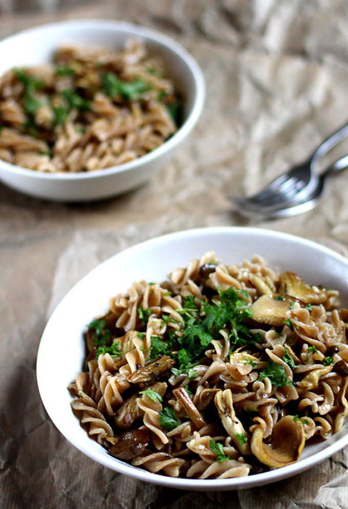 pasta-paddestoelen-vegan-budget-olijfolie2