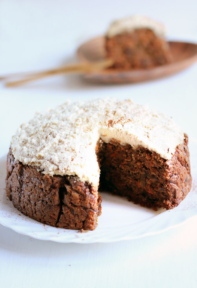 Carrotcake met Cashewcrème