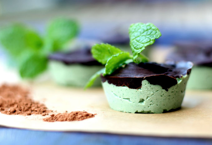 Mint & Chocolate Cakes