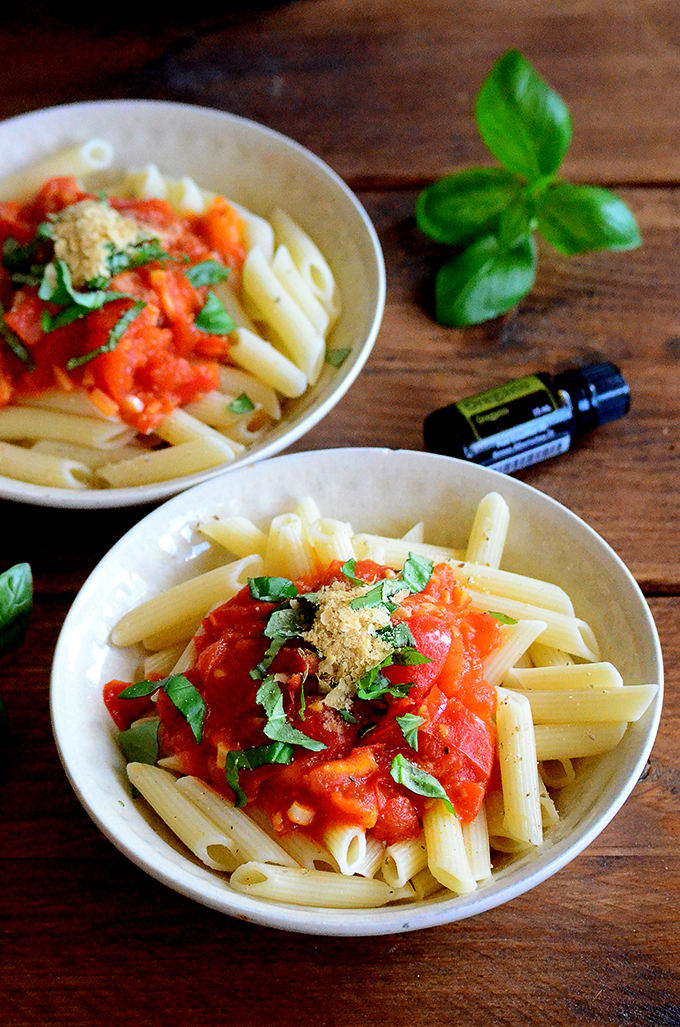 pasta a la oregano