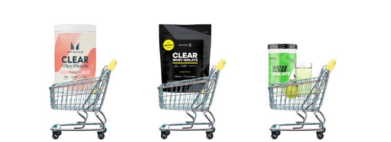 clear whey isolate kopen
