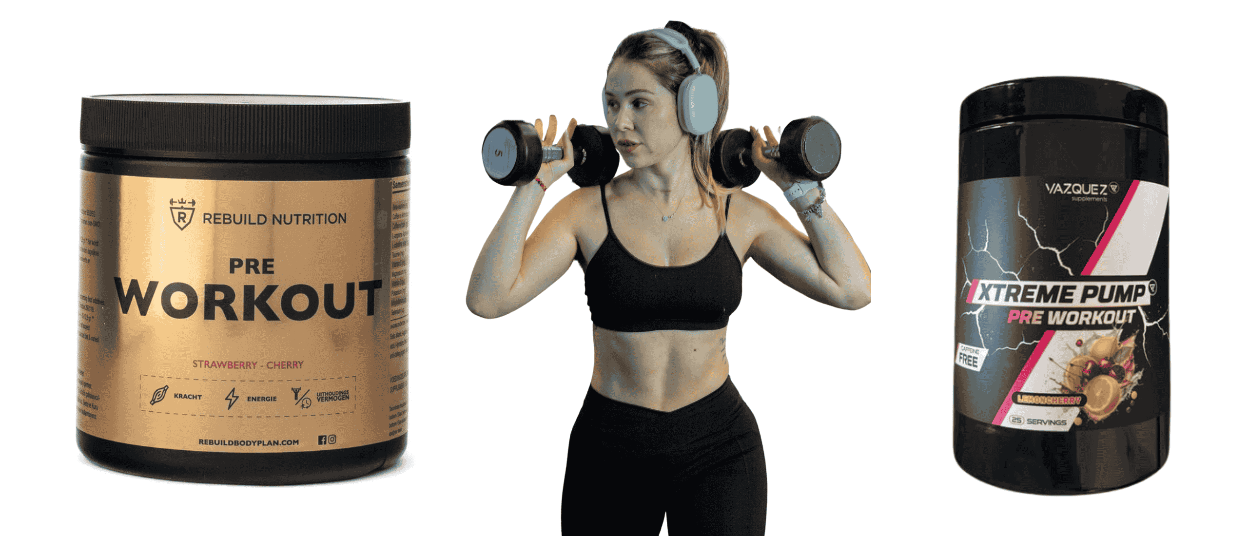 Beste pre workout 2025 – Top 3 voor focus, energie en pomp