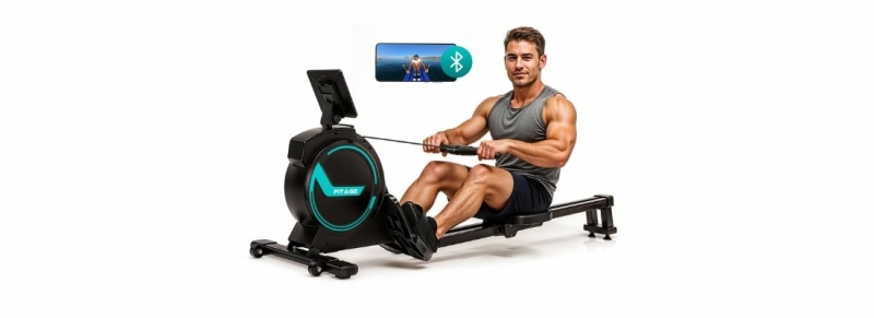 fitage roeitrainer Ideaal voor variatie met 16 weerstandsniveaus en trainingsprogramma’s