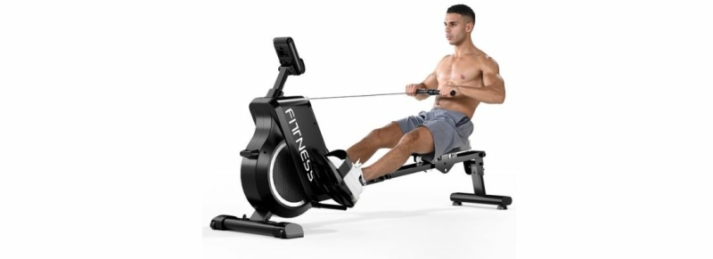 Fitness roeitrainer Stille werking met 16 weerstandsniveaus, perfect voor thuisgebruik