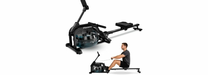 Flowsense Elvora Wave Roeimachine Beste roeitrainer voor een realistische en effectieve total-body workout.