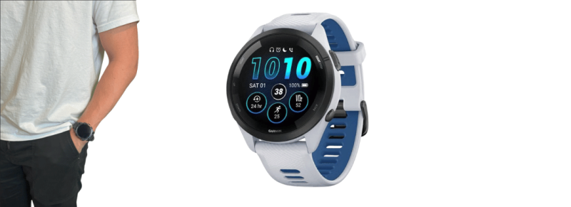 jou home gym: Garmin smart watch sport