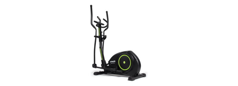 professionele crosstrainer met verschillende trainingsprogramma's