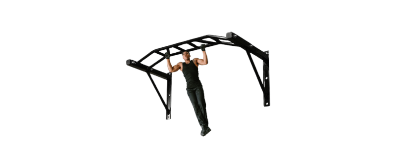Pull ups met pull bar buiten
