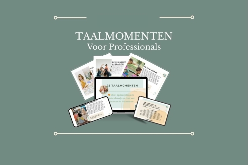 Taalmomenten voor professionals Taalmomenten voor professionals