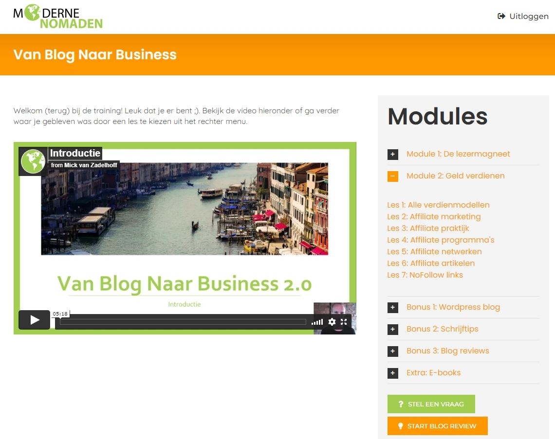 blog-naar-business-2-0-masterclass-module-2-review-2021-500-korting-mick-van-zadelhoff